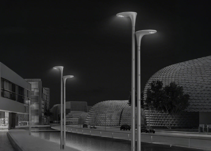 紅掌太陽能庭院燈